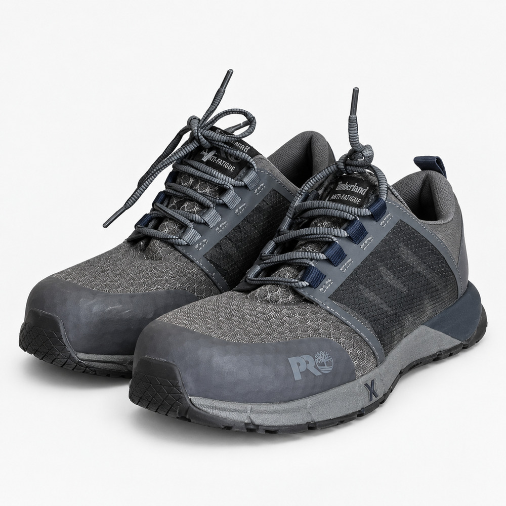 Timberland PRO Radius Men's 8M Gray Composite Toe Work Sneakers A27WT